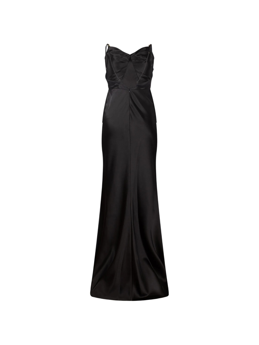 Rochie de seara Elisabetta Franchi neagra - Img 2