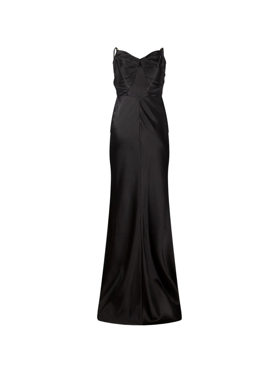 Rochie de seara Elisabetta Franchi neagra - Img 2