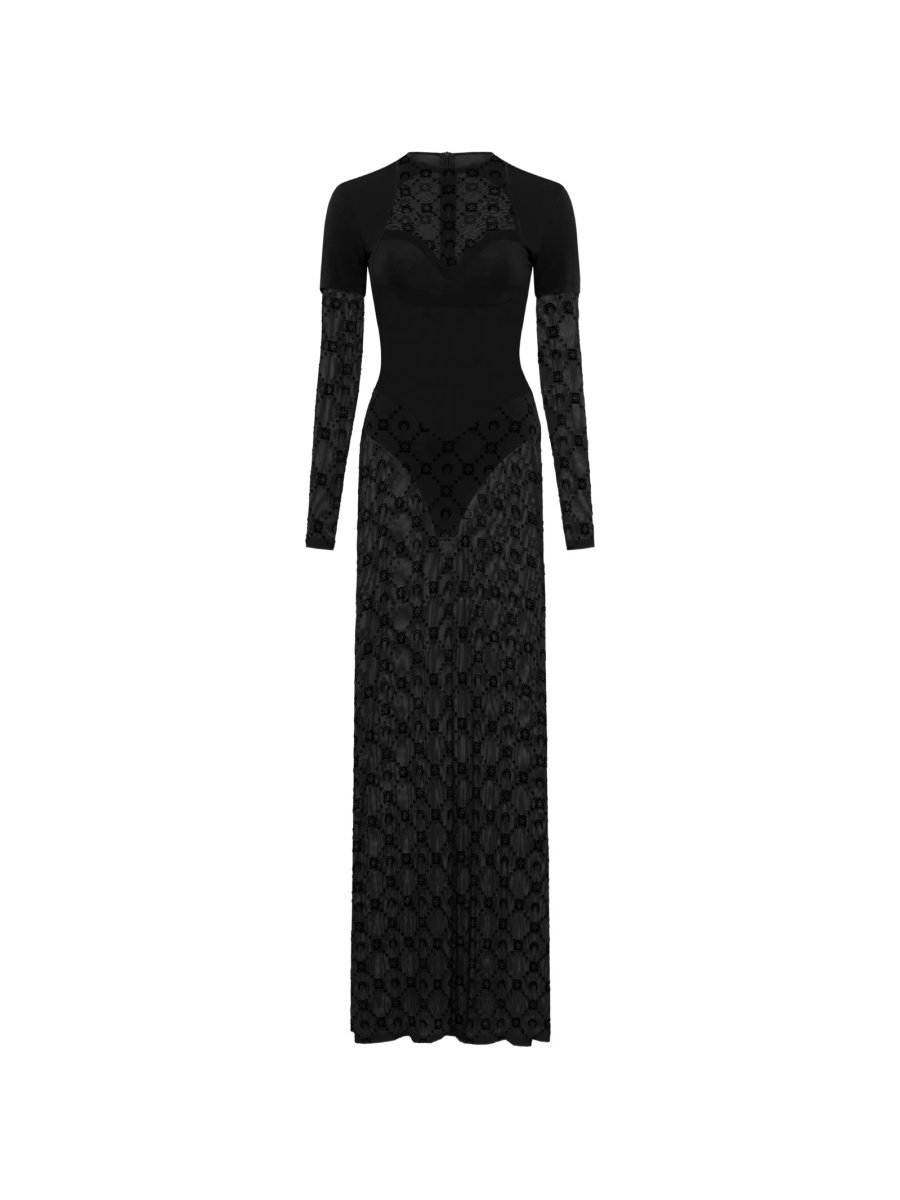 Rochie de seara MARINE SERRE neagra - Img 2