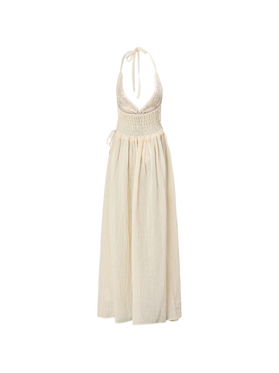 Rochie de zi 120% LINO neutra - Img 2