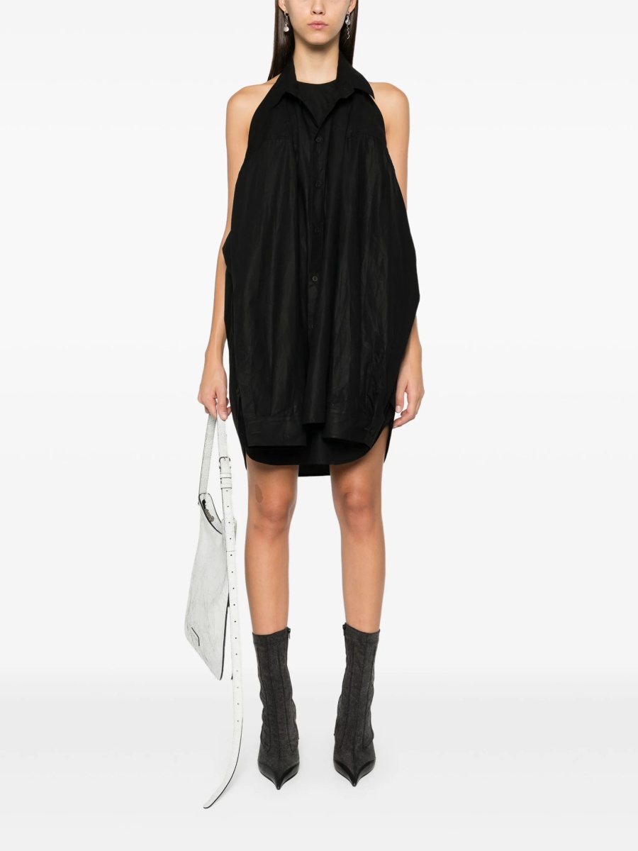 Rochie de zi Balenciaga neagra - Img 2