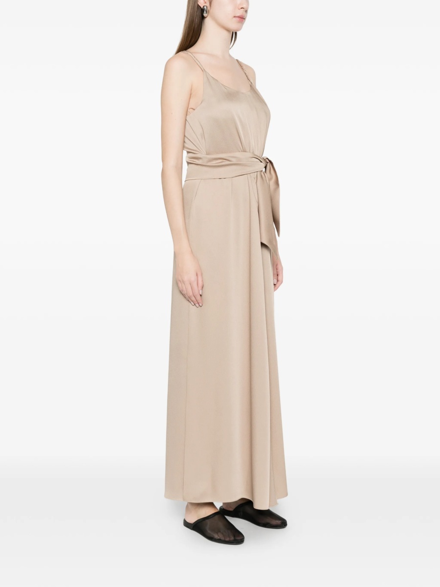 Rochie de zi Emporio Armani neutra din polyester - Img 3