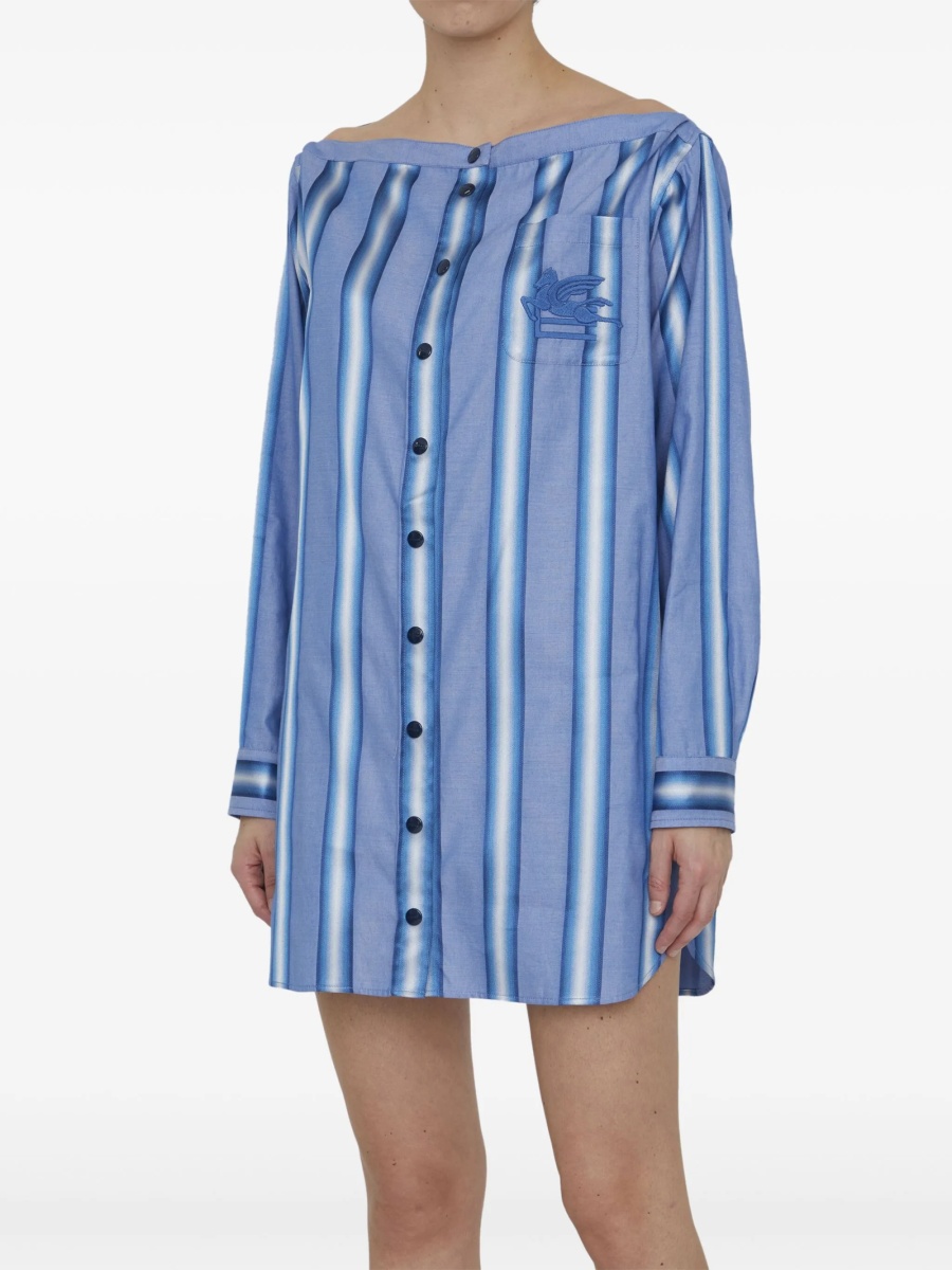 Rochie de zi ETRO albastra - Img 2