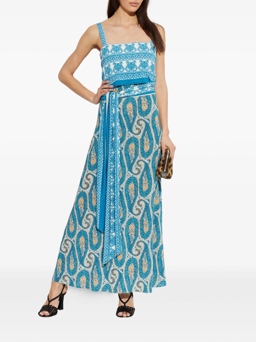 Rochie de zi ETRO albastra - Img 2