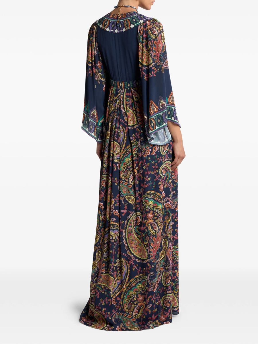 Rochie de zi ETRO albastra - Img 3
