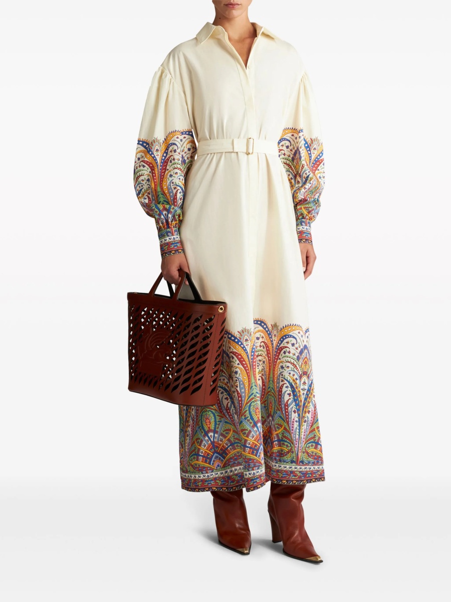 Rochie de zi ETRO alba - Img 2