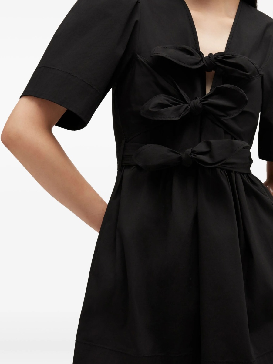 Rochie de zi Ganni neagra - Img 4