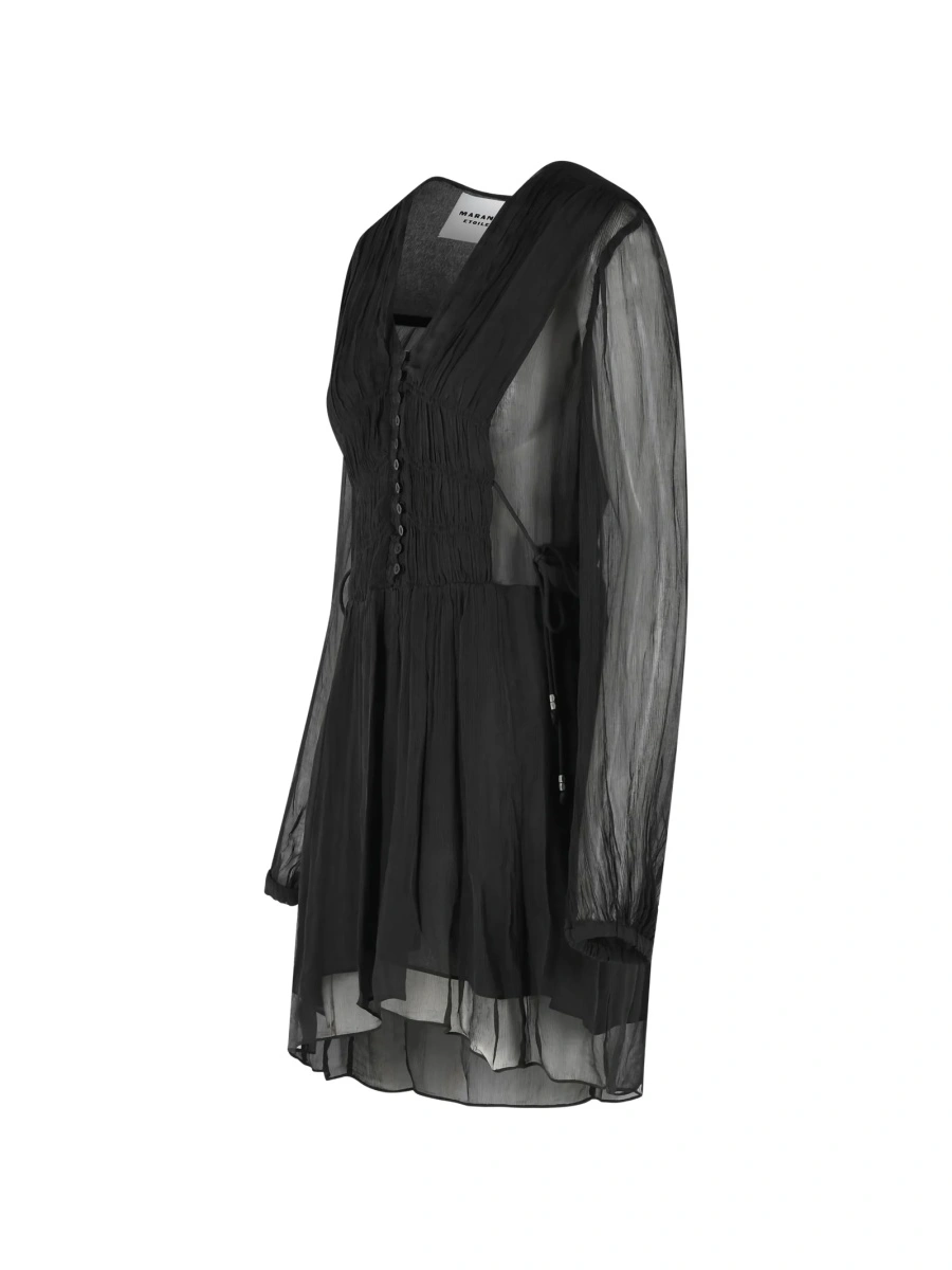 Rochie de zi ISABEL MARANT ETOILE neagra - Img 3