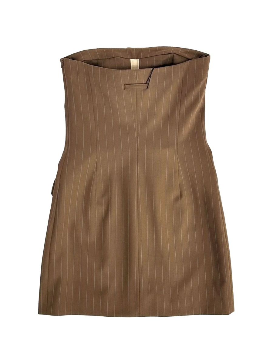 Rochie de zi Jean Paul Gaultier maro - Img 2