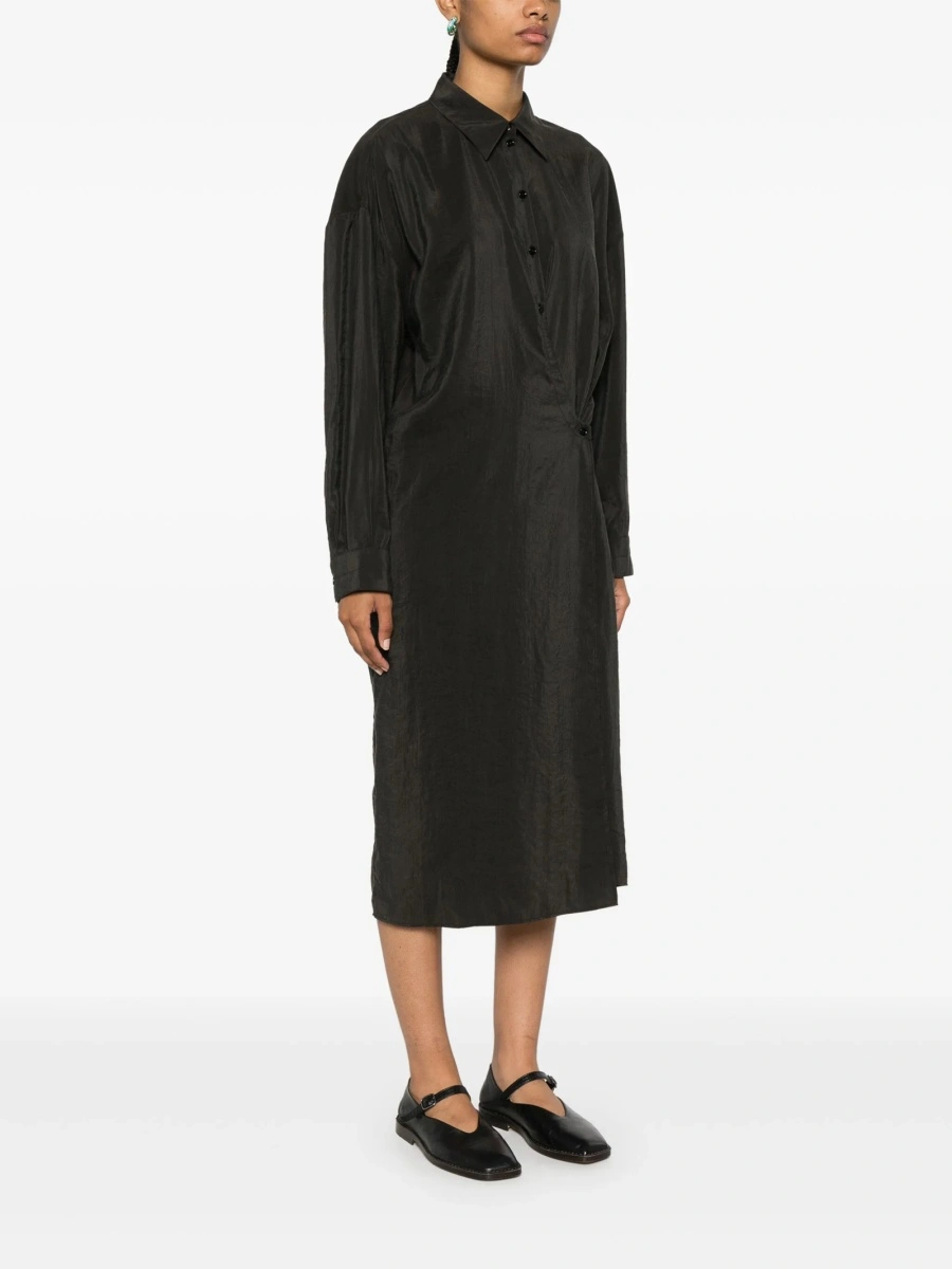 Rochie de zi LEMAIRE neagra - Img 3