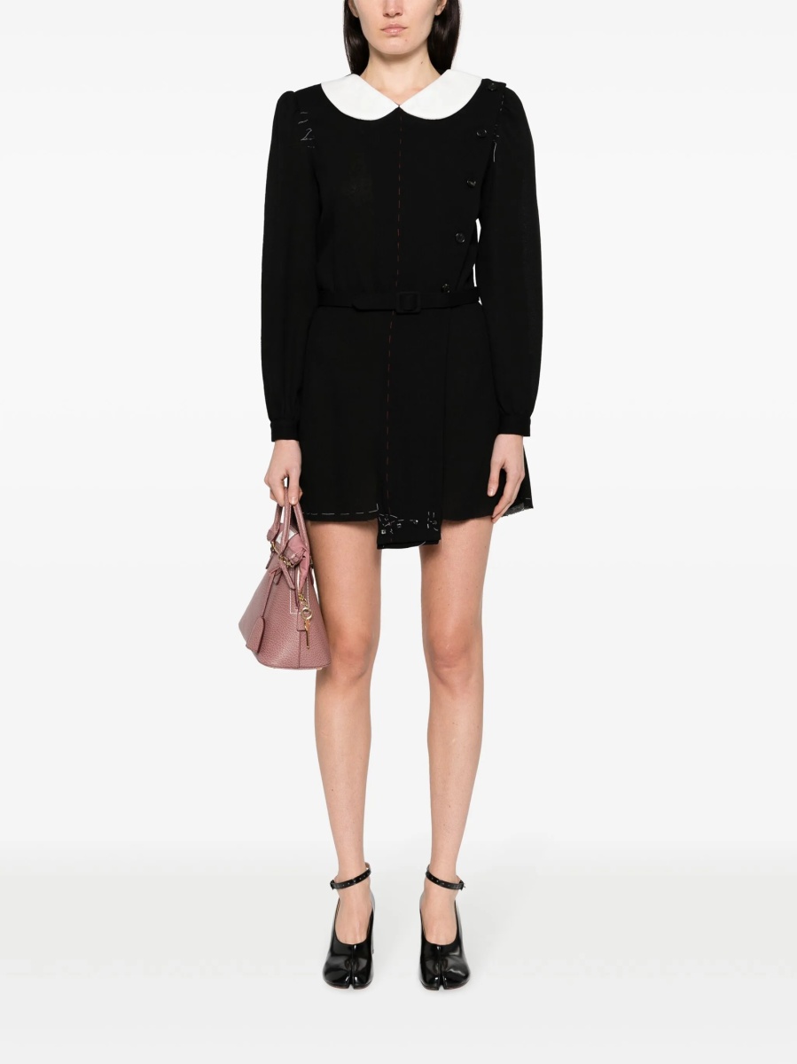 Rochie de zi Maison Margiela neagra - Img 2