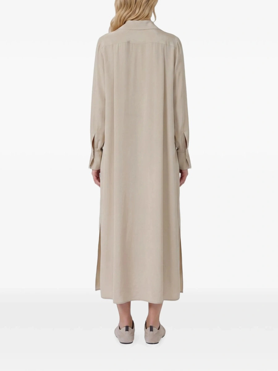 Rochie de zi Max Mara neutra - Img 3