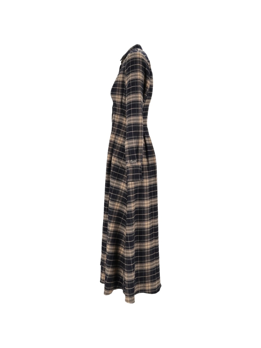 Rochie de zi Mc2 Saint Barth neagra din vascoza si elastan - Img 3