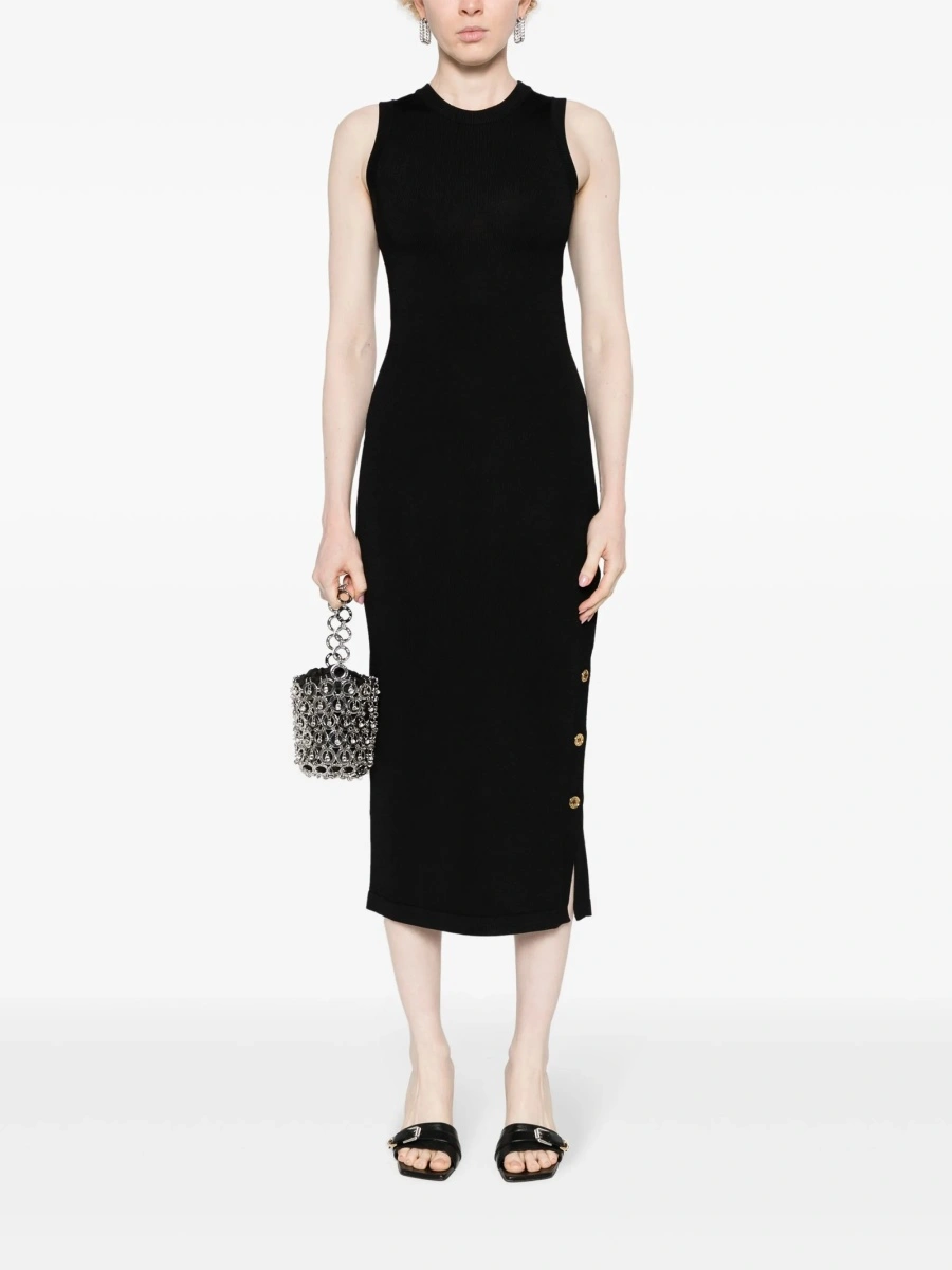 Rochie de zi Moschino neagra - Img 2