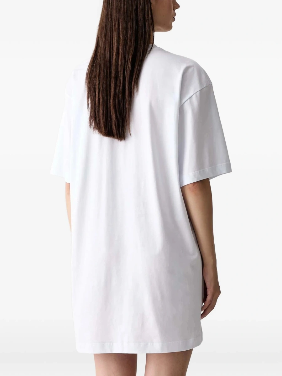 Rochie de zi MSGM alba - Img 3