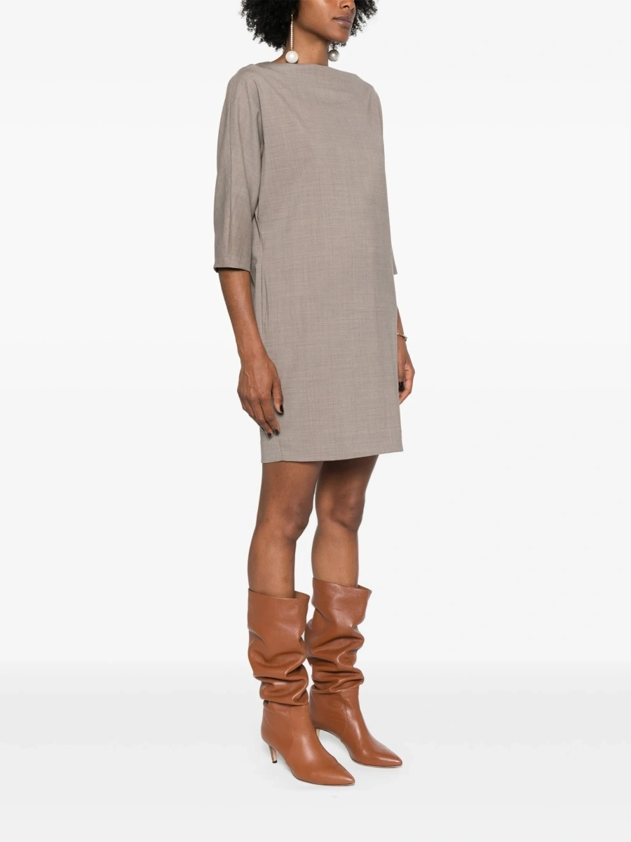 Rochie de zi P.A.R.O.S.H. neutra - Img 3