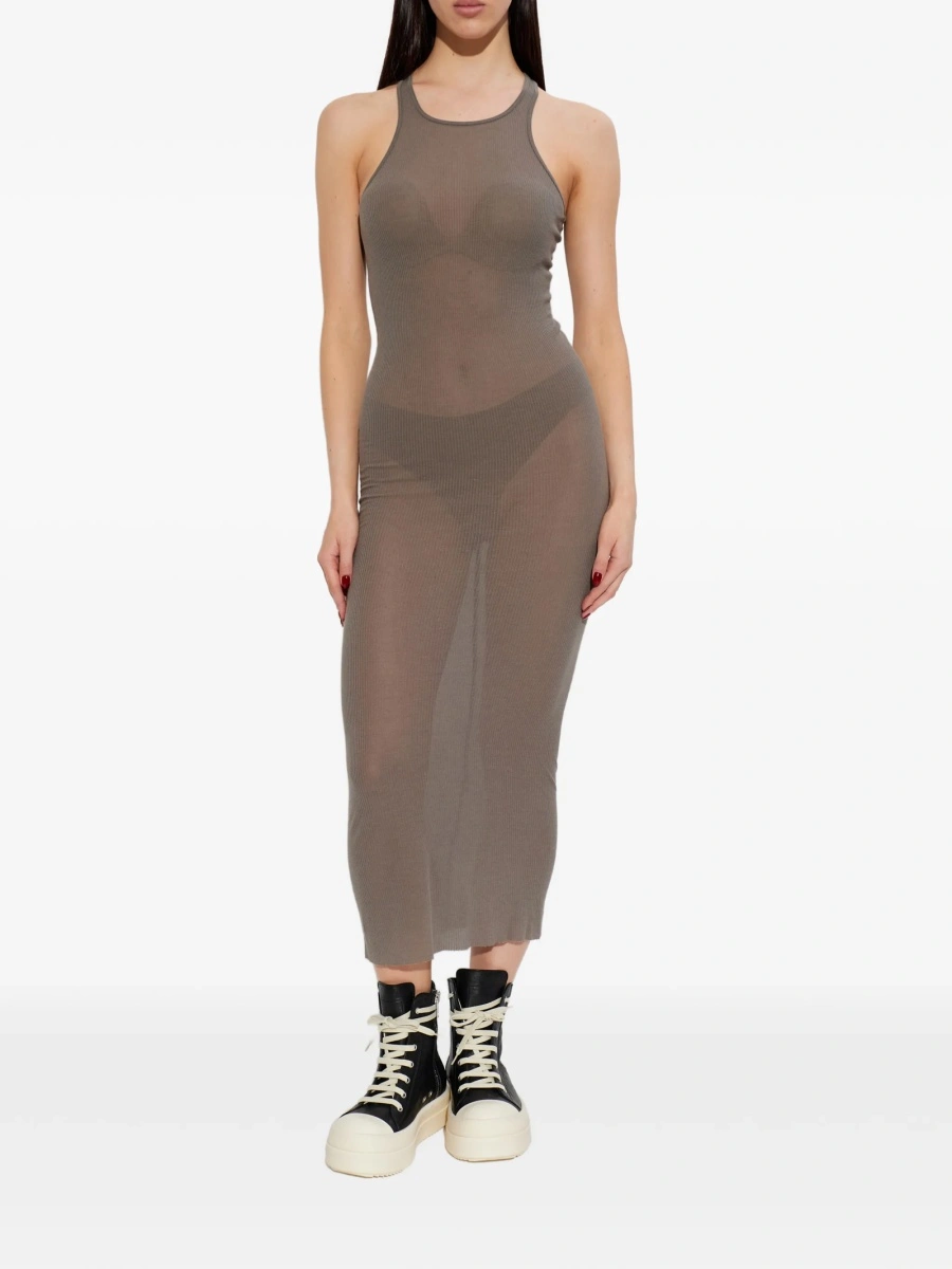 Rochie de zi Rick Owens gri - Img 2