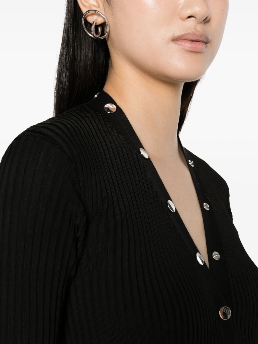 Rochie de zi THE ATTICO neagra - Img 5