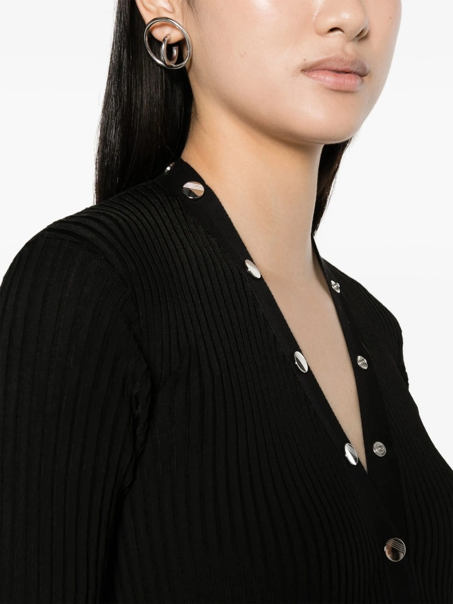 Rochie de zi THE ATTICO neagra - Img 5
