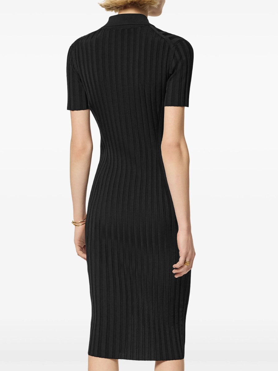 Rochie de zi Versace neagra - Img 4