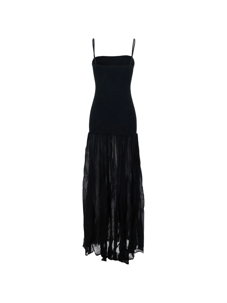 Rochie lunga HUNZA G neagra - Img 4