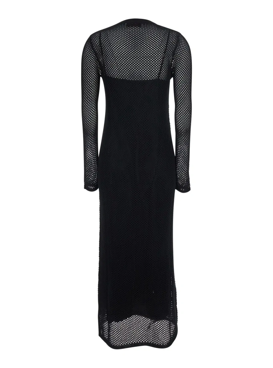 Rochie lunga Jucca neagra - Img 2