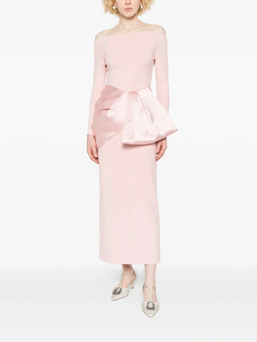Rochie lunga SOLACE LONDON roz - Img 4