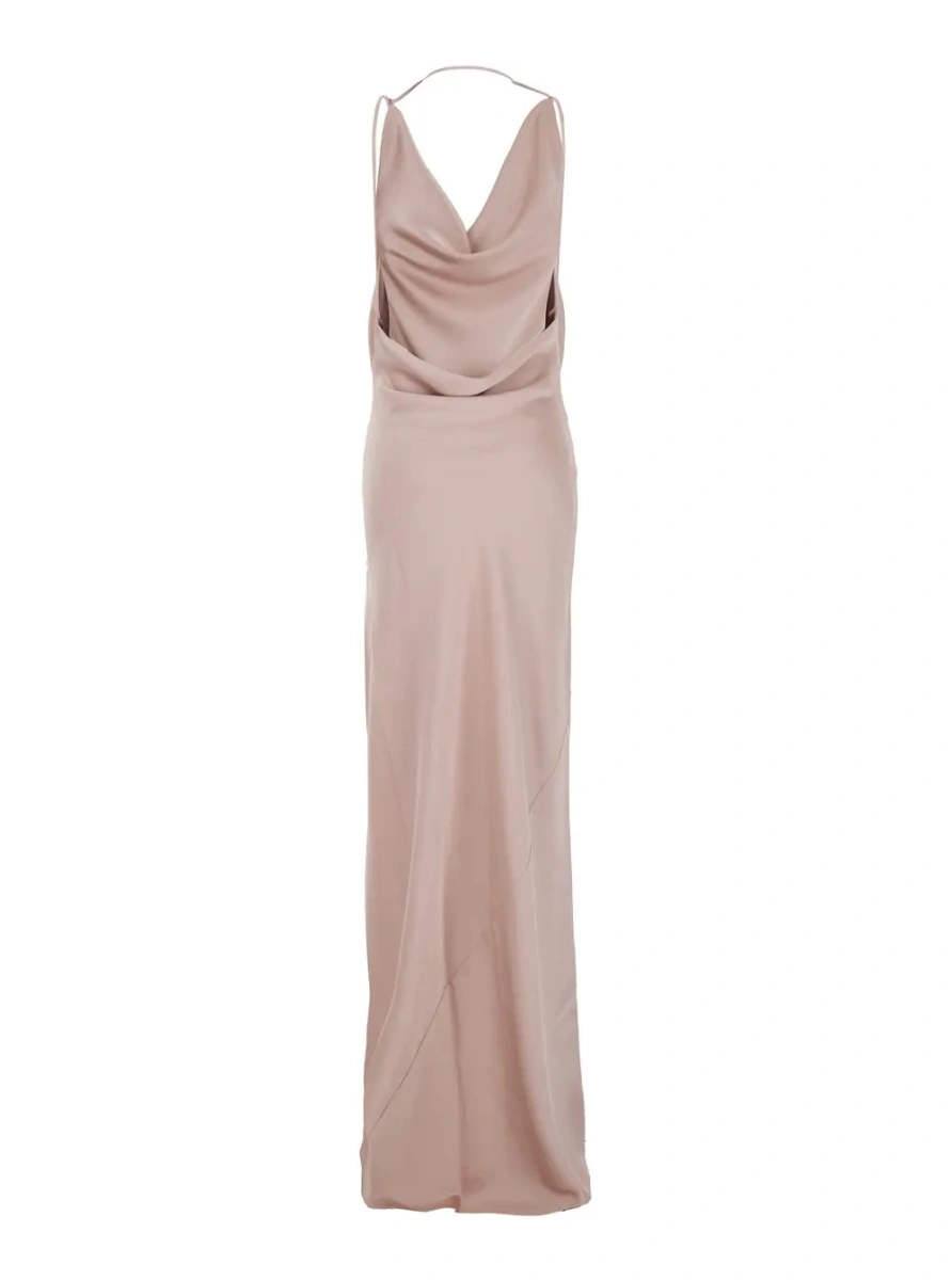 Rochie lunga THE ANDAMANE roz - Img 2