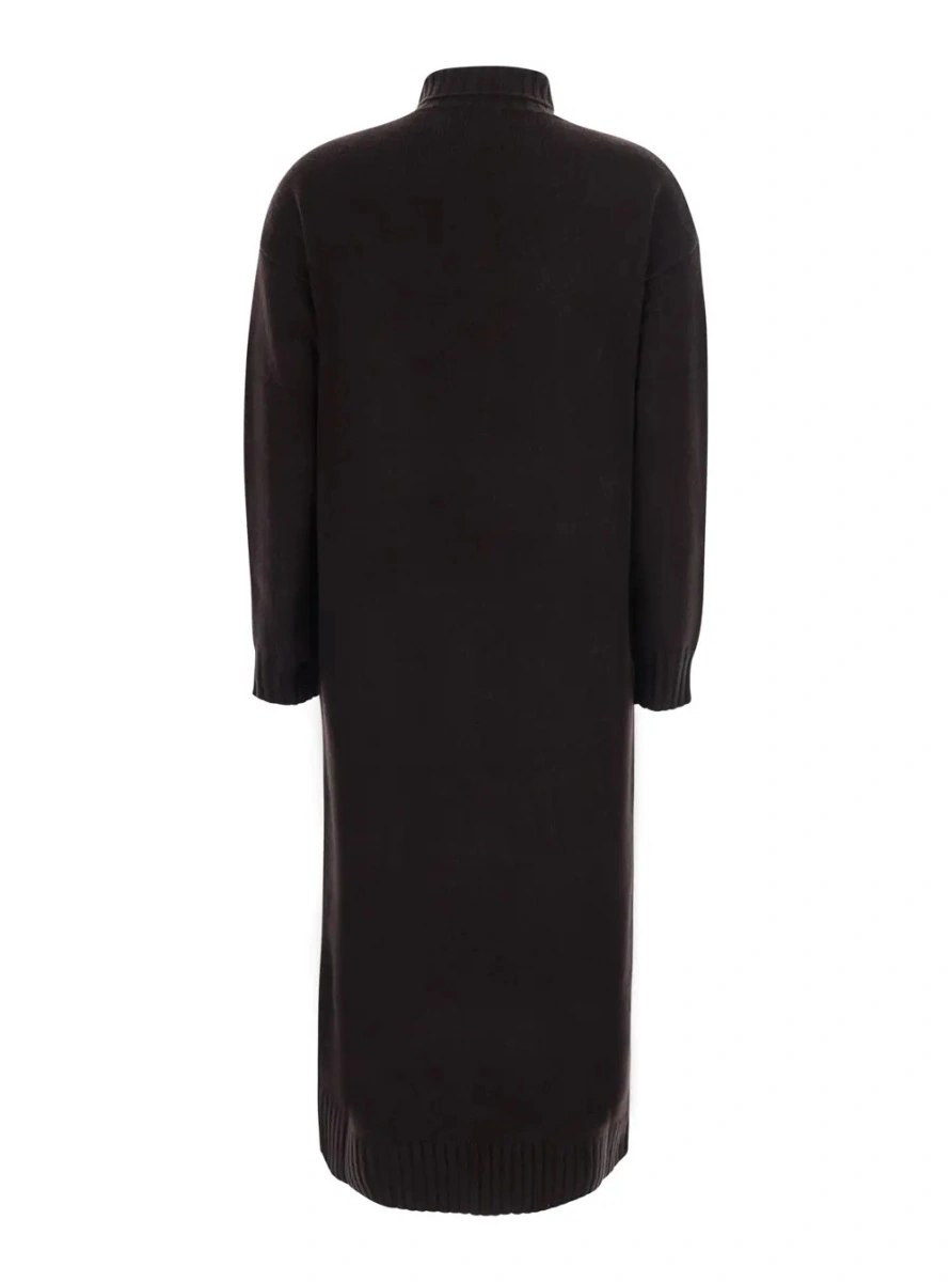 Rochie Max Mara maro din lana si casmir - Img 2