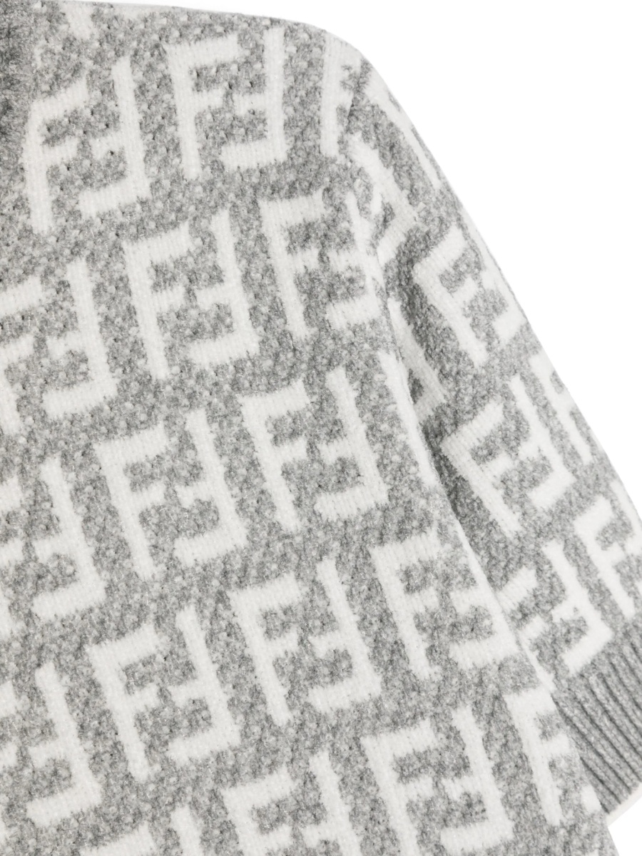 Rochie tricotata Fendi gri - Img 3