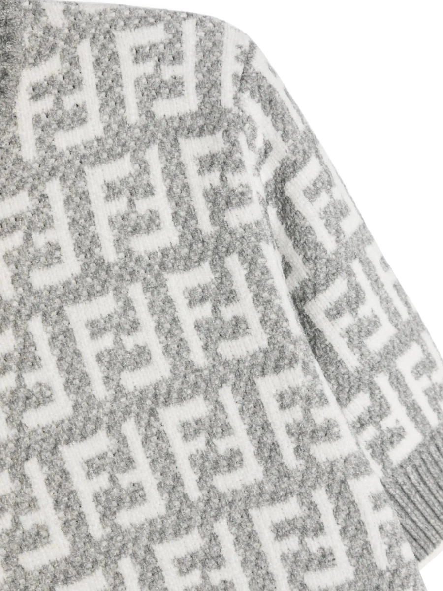 Rochie tricotata Fendi gri - Img 3