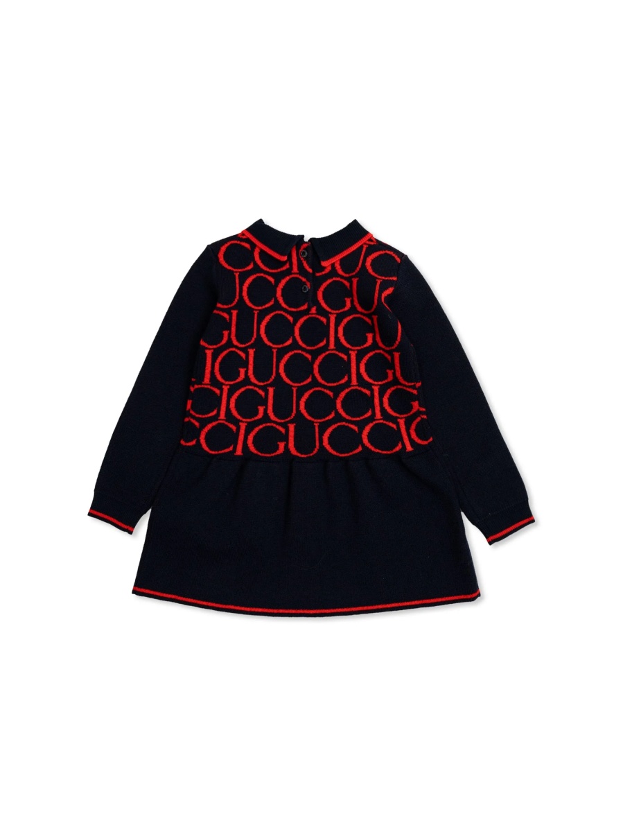 Rochie tricotata Gucci neagra - Img 2