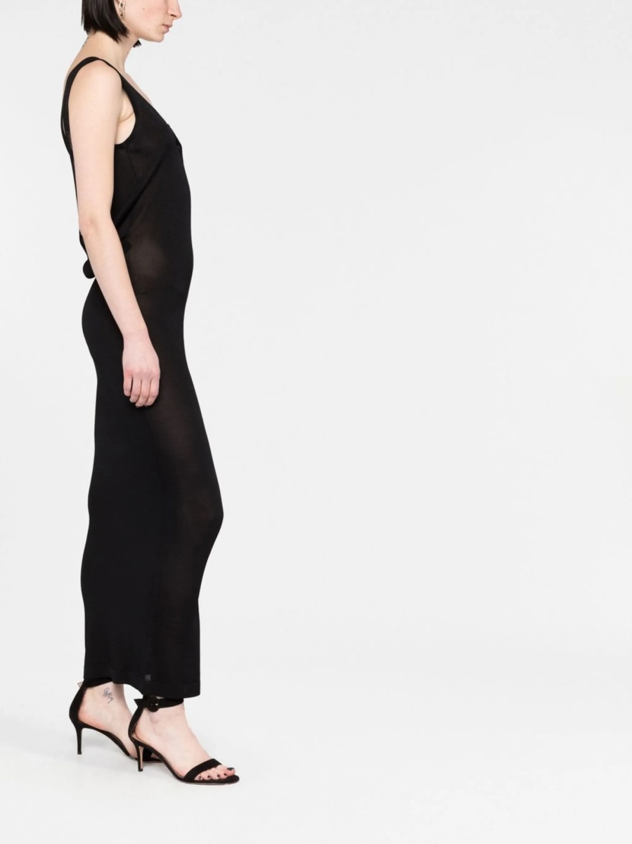 Rochie tricotata Tom Ford neagra - Img 4
