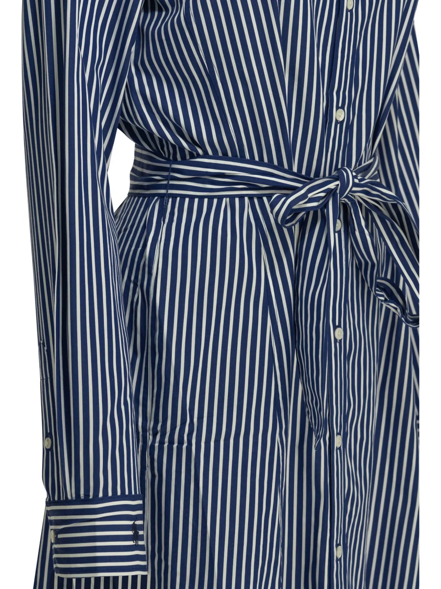 Rochii Chemisier midi dress with logo - Img 4