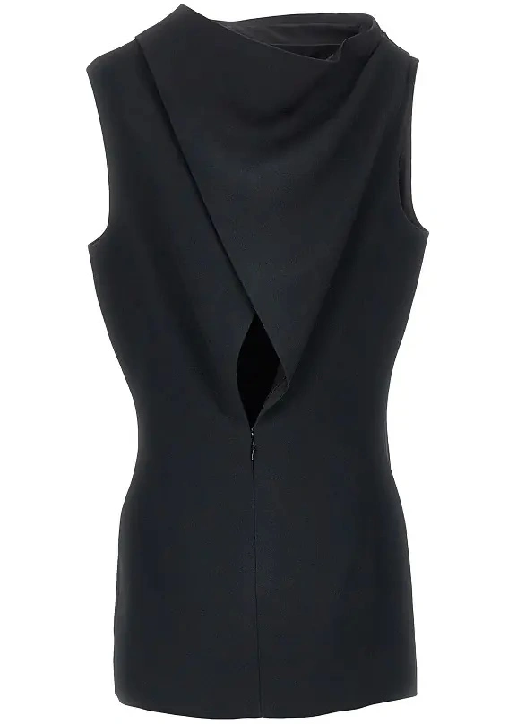 Rochii Crepe satin mini dress - Img 3