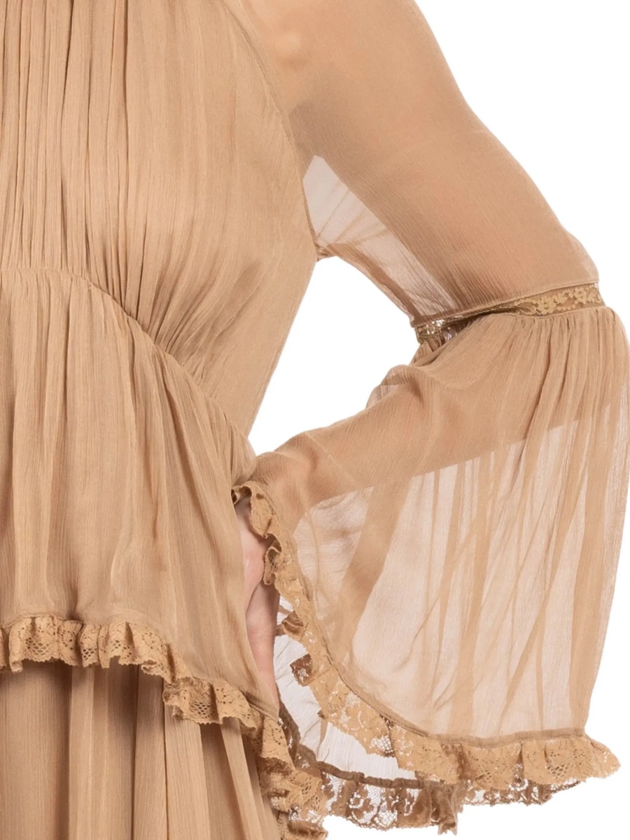 Rochii "Hypnotic Peplum" Ruffle Dress - Img 5