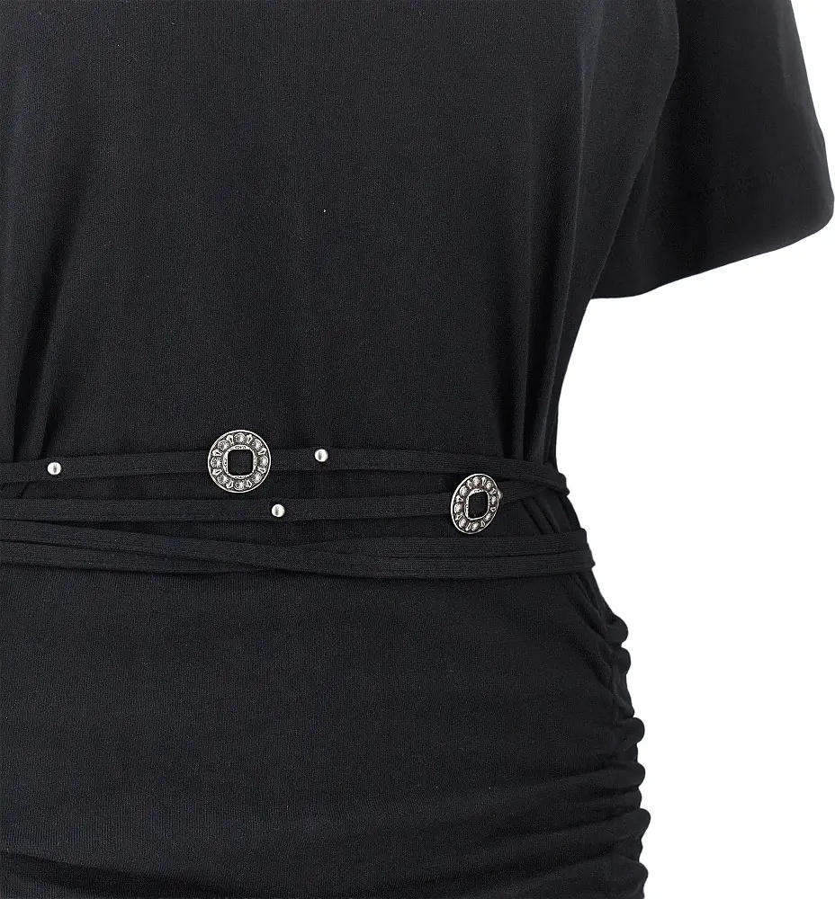 Rochii Jersey mini dress with belt - Img 2