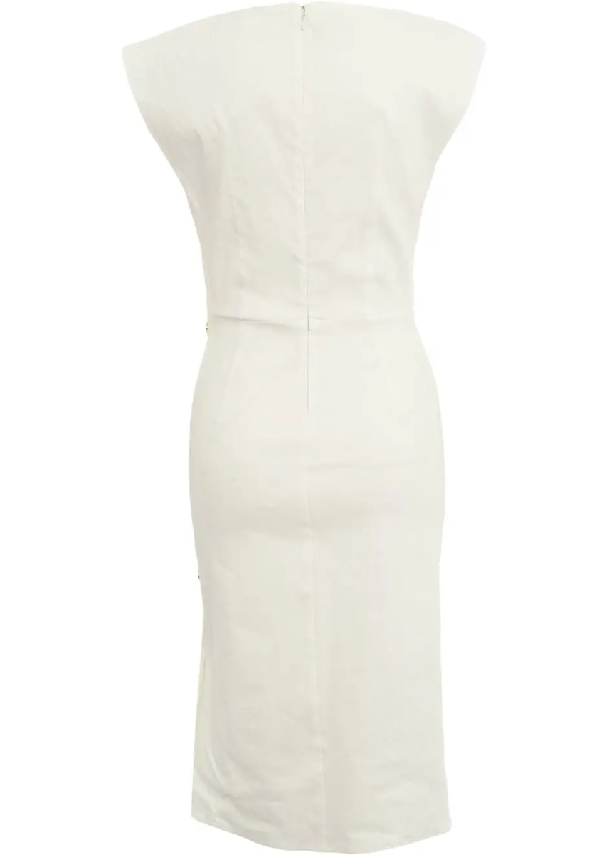 Rochii Linen blend midi dress 'Alissa' - Img 3
