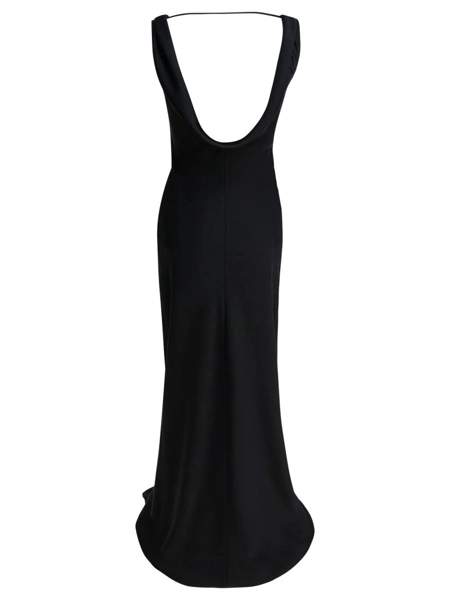 Rochii Long and flared dress - Img 2