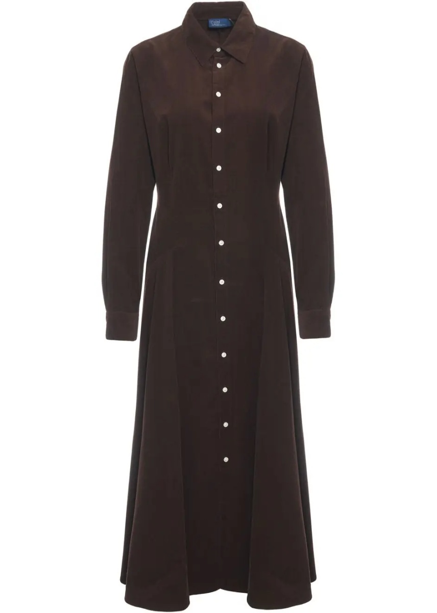 Rochii Maxi dress in corduroy - Img 2