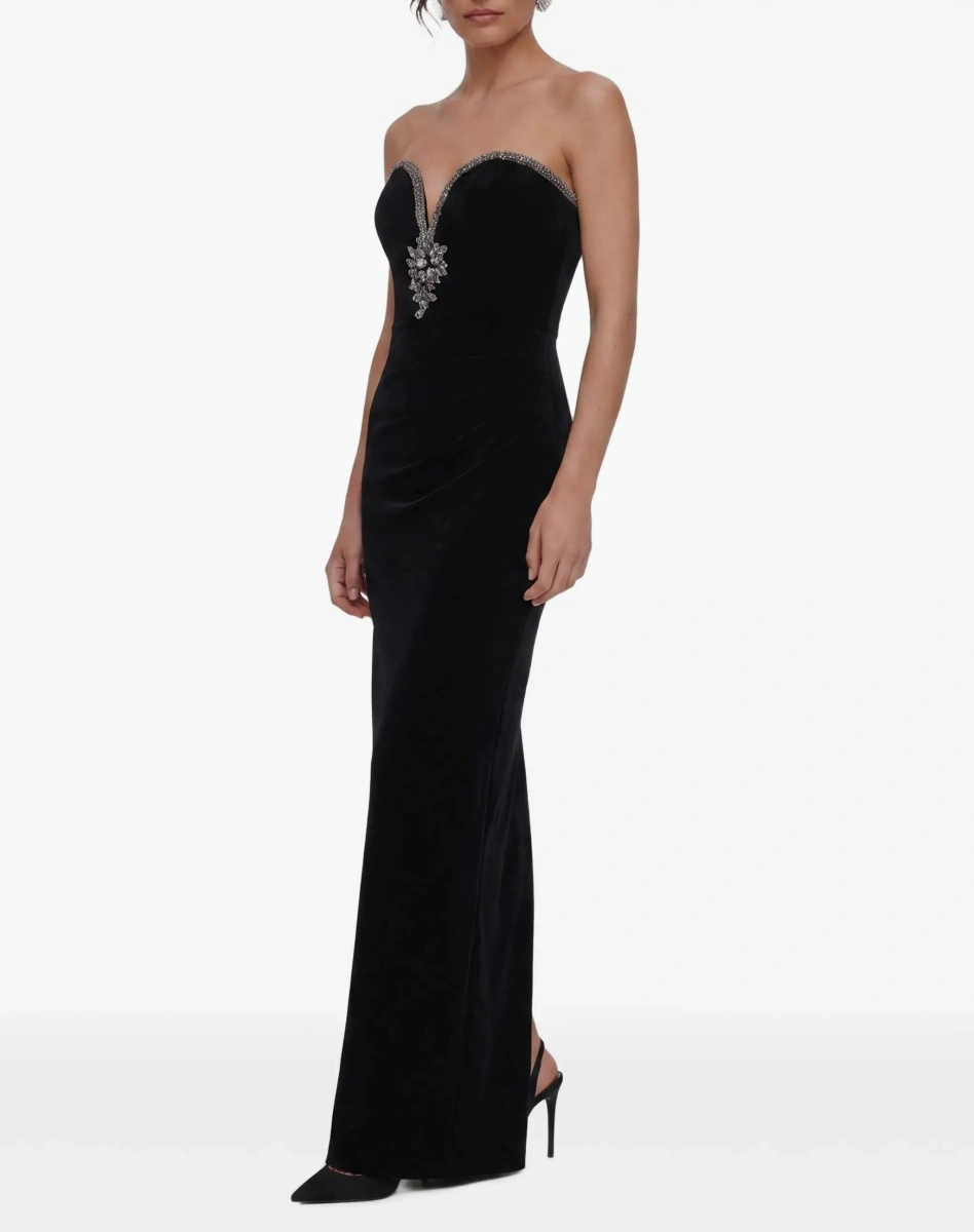 Rochii Maxi Velvet Dress - Img 5