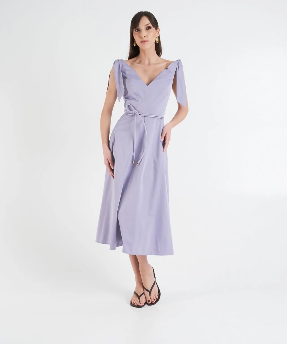 Rochii Midi dress with bow details - Img 4
