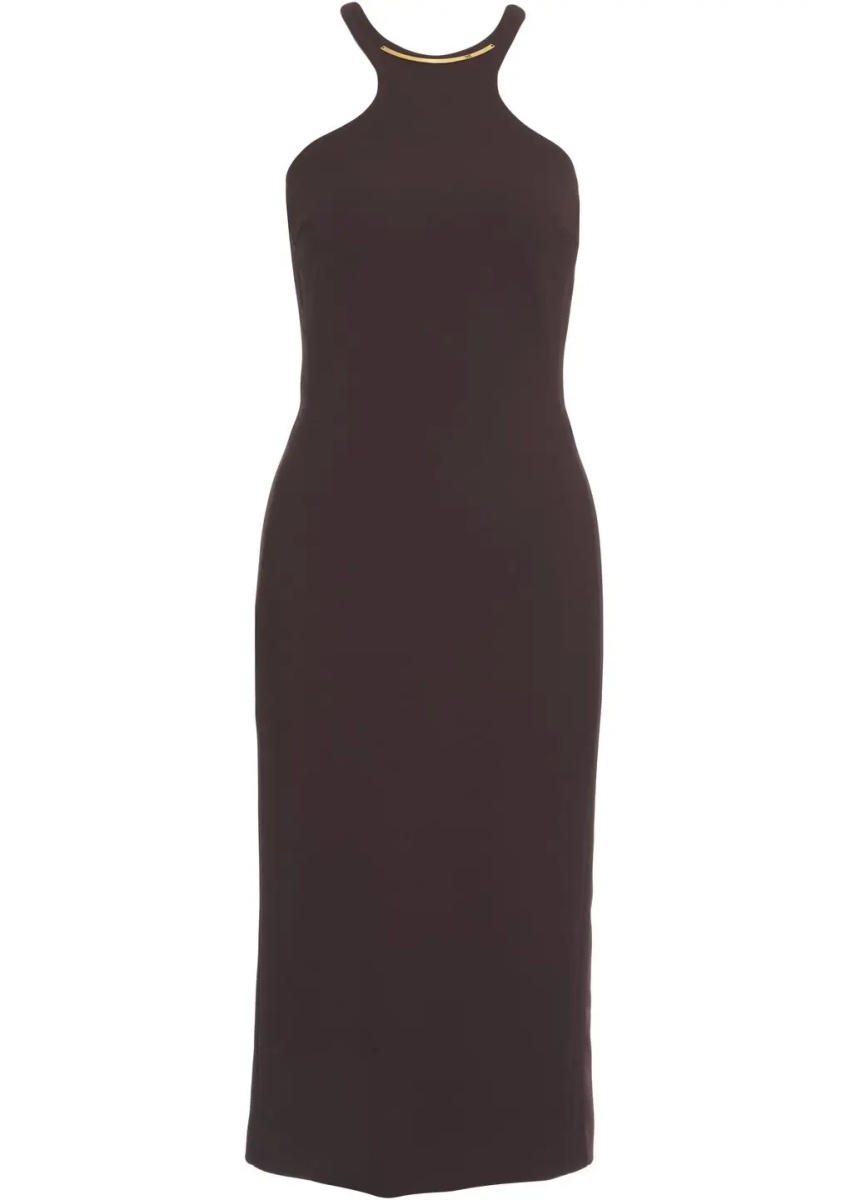 Rochii Midi dress with logo detail - Img 2