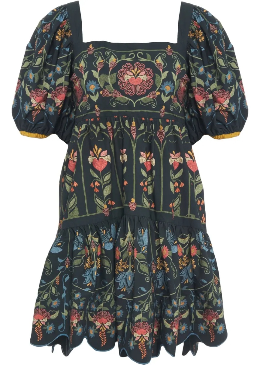 Rochii Mini dress with floral pattern - Img 2