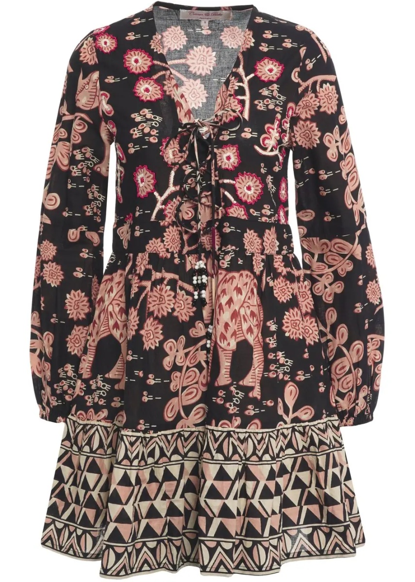 Rochii Mini dress with print 'Allegra' - Img 2