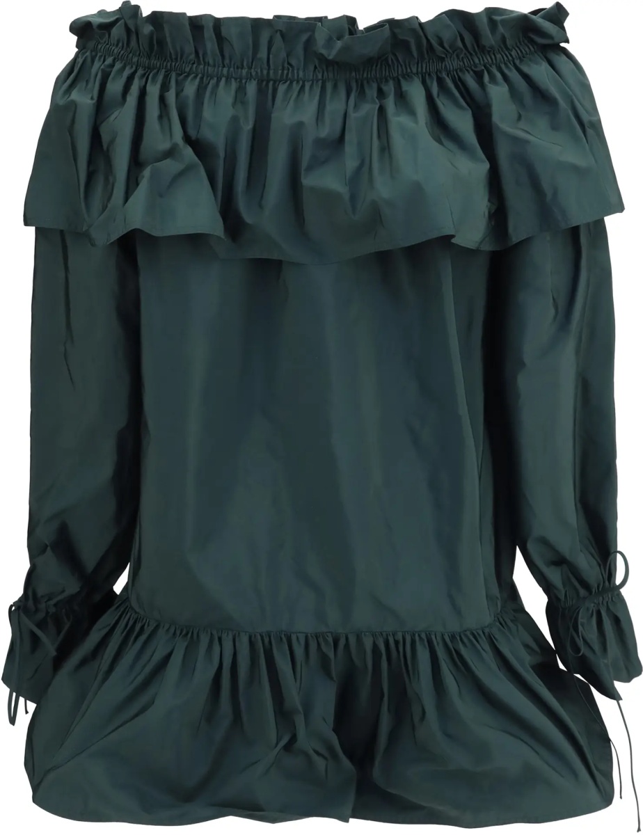 Rochii Ruffled Nylon Poplin Dress - Img 2
