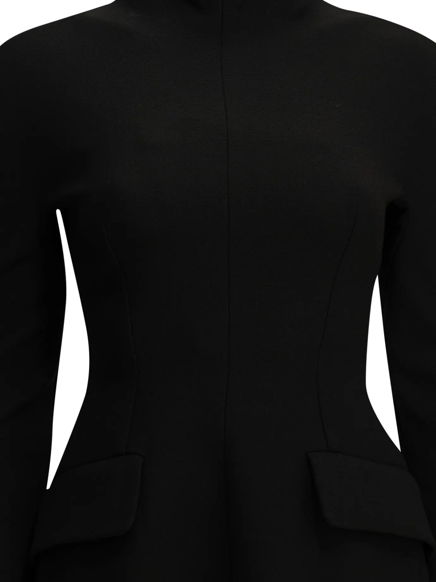 Rochii Short dress made of stretch wool - Img 3