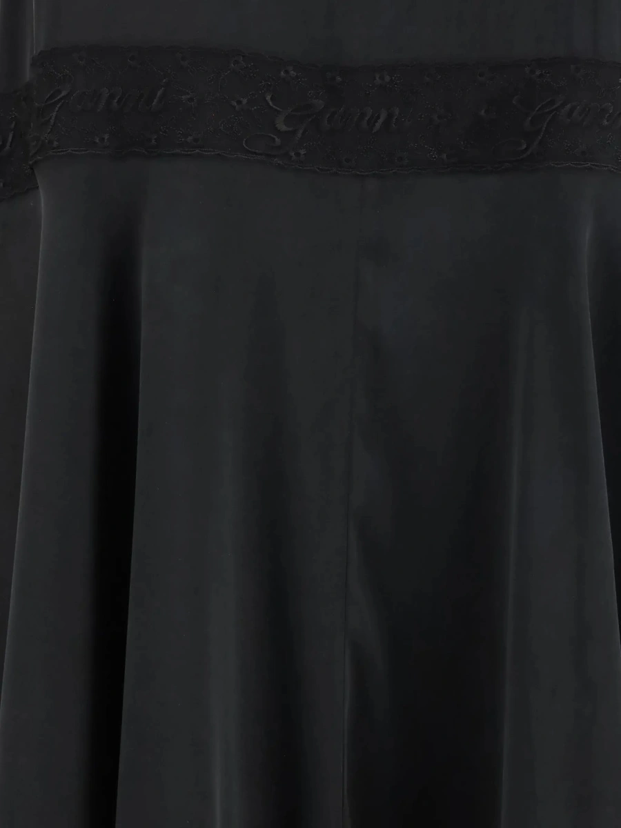 Rochii Silk maxi Dress with lace details - Img 5