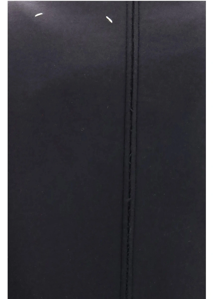 Rochii Sleeveless virgin wool midi Dress - Img 3