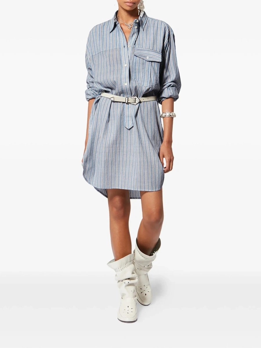 Rochii Striped chemisier dress - Img 5